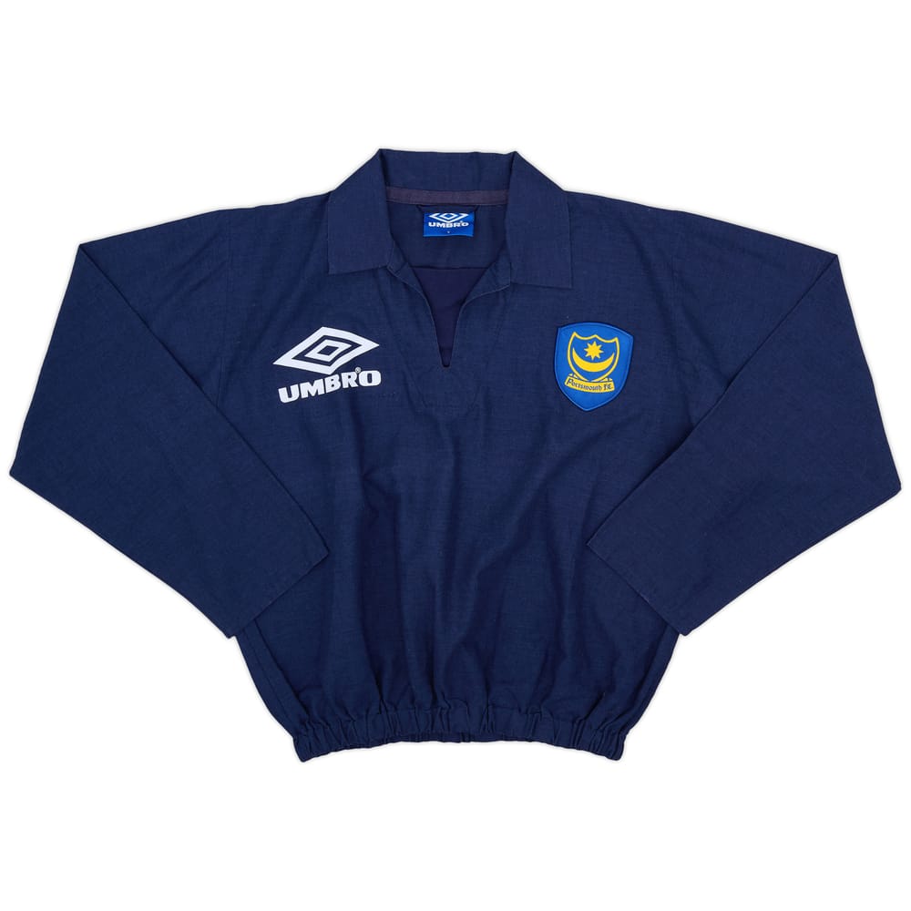 1990s Umbro Drill Top (Portsmouth) - 9/10 - (Y)
