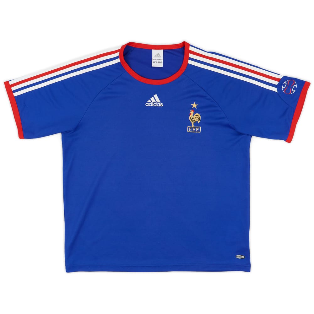 2006-08 France adidas Training Shirt - 8/10 - (L)