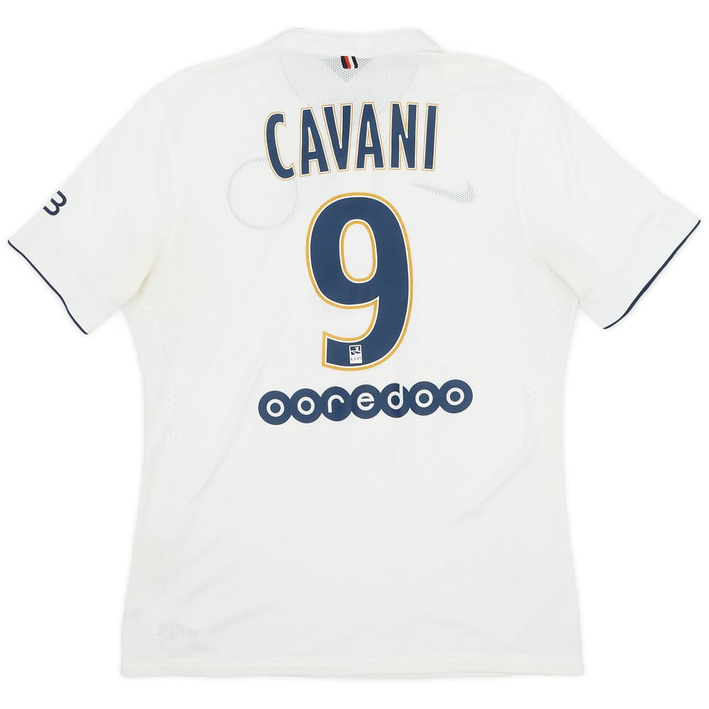 2014-15 Paris Saint-Germain Authentic Away Shirt Cavani #9 - 6/10 - (M)