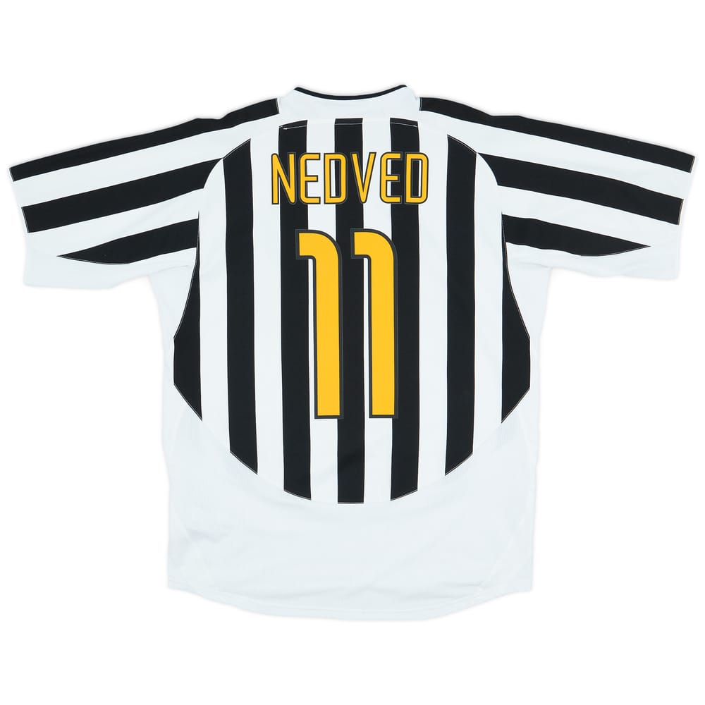 2003-04 Juventus Home Shirt Nedved #11 - 8/10 - (L)