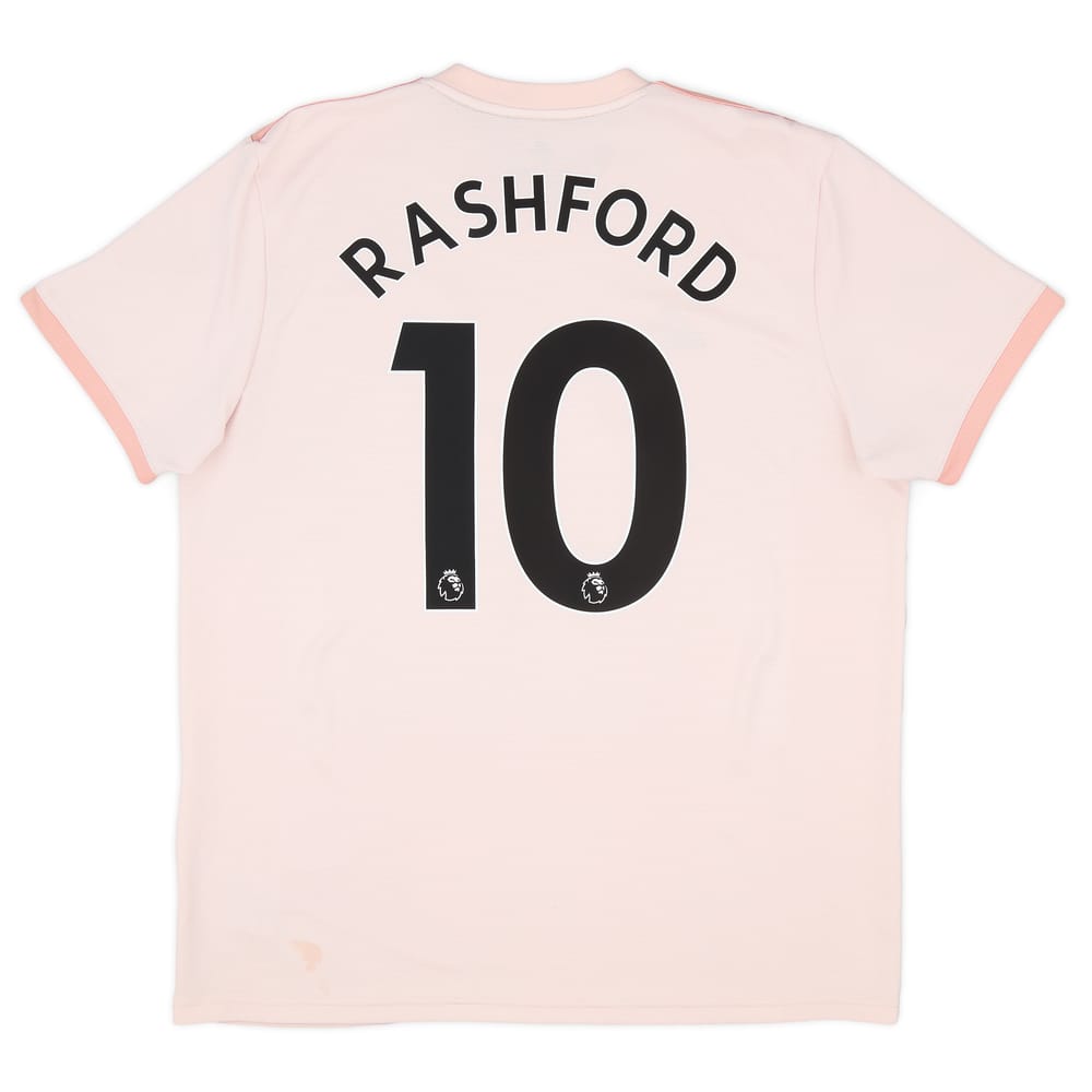 2018-19 Manchester United Away Shirt Rashford #10 - 6/10 - (XL)