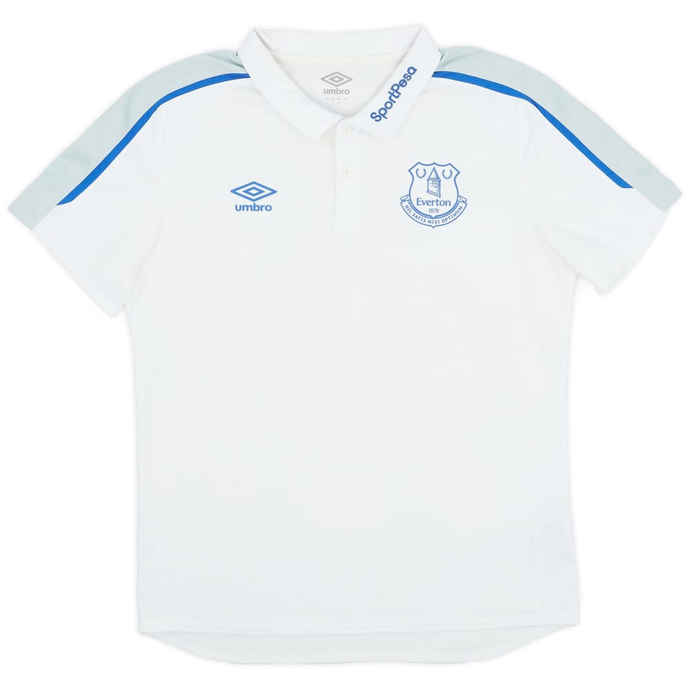 2019-20 Everton Umbro Polo Shirt - 9/10 - (L)