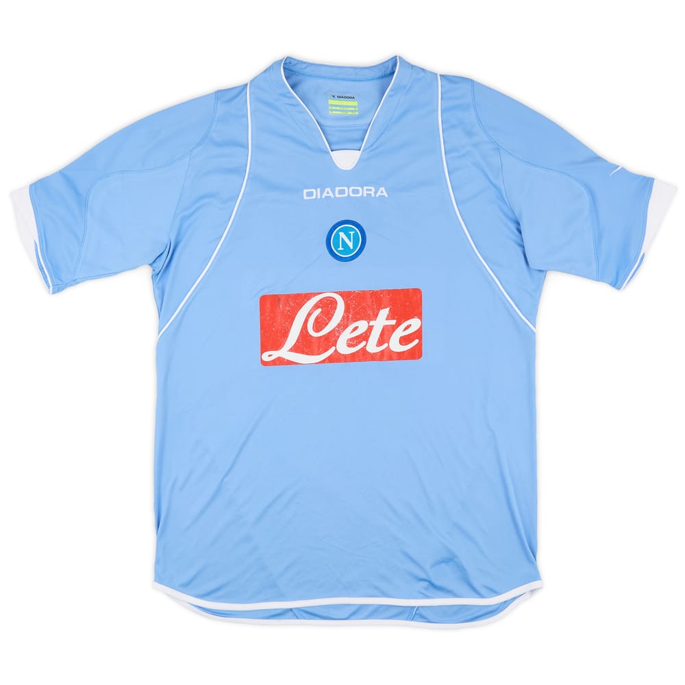 2007-08 Napoli Home Shirt - 5/10 - (XL)