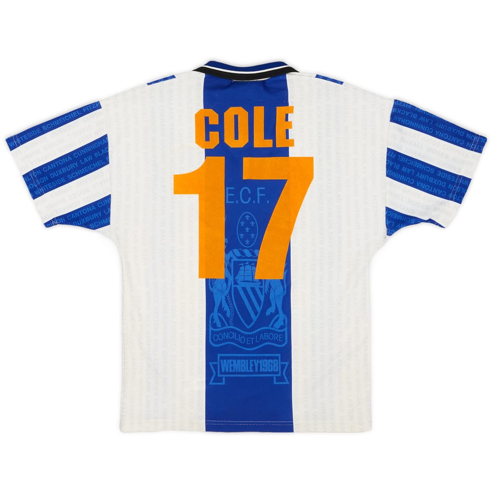 1994-96 Manchester United Third Shirt Cole #17 - 5/10 - (L.Boys)