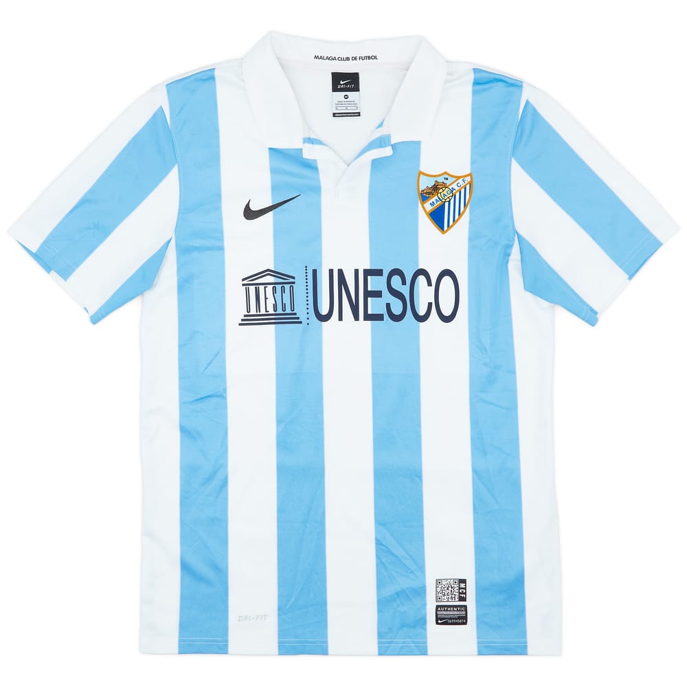 2012-13 Malaga CL Home Shirt - 9/10 - (M)
