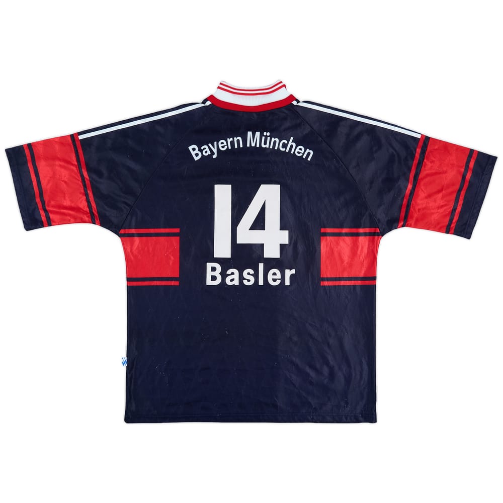 1997-99 Bayern Munich Home Shirt Basler #14 - 7/10 - (XL)