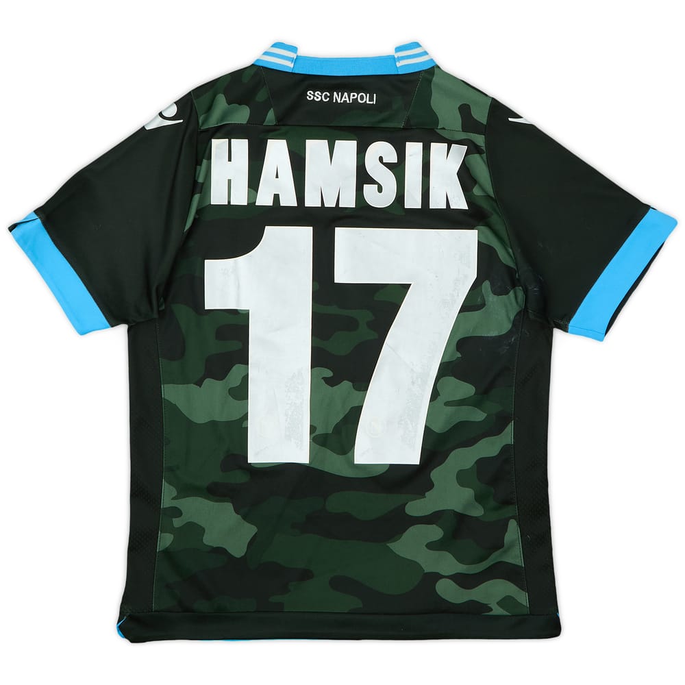 2013-14 Napoli Away Shirt Hamsik #17 - 7/10 - (L.Boys)