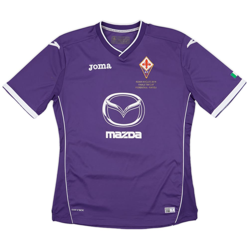 2014-15 Fiorentina Home Shirt #3 - 6/10 - (L)