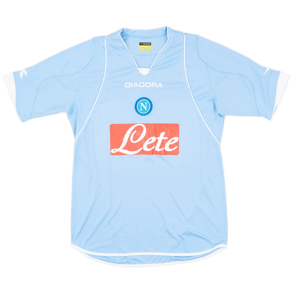 2007-08 Napoli Home Shirt - 6/10 - (L)