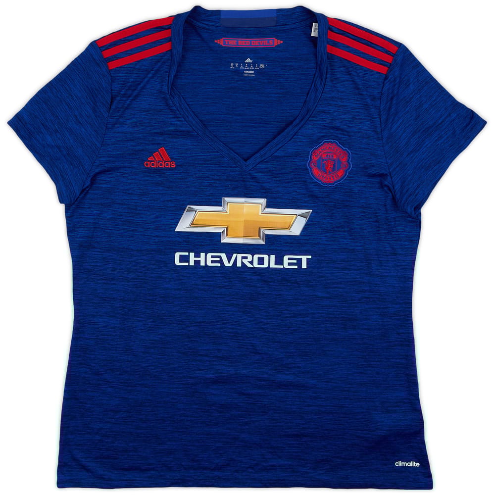 2016-17 Manchester United Away Shirt - 9/10 - (Women's XL)