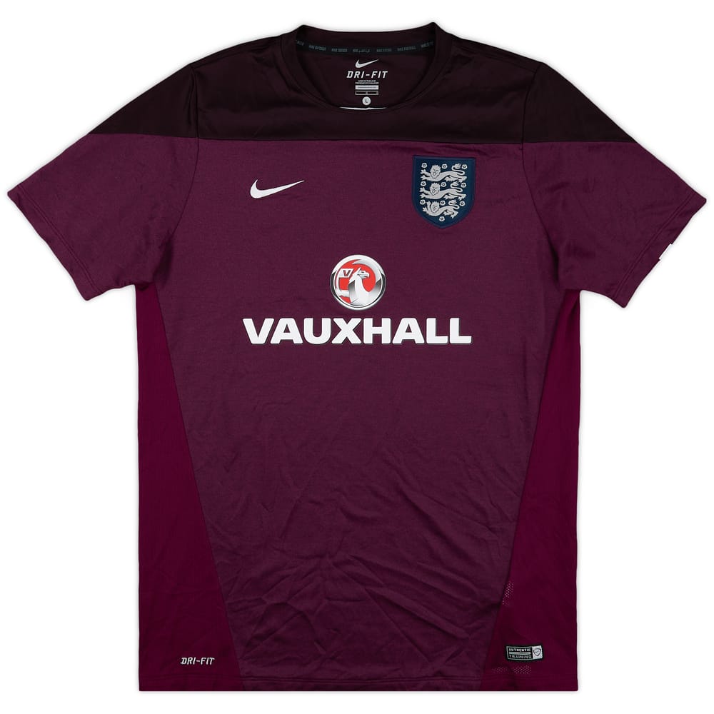 2014-15 England Nike Training Shirt - 9/10 - (L)
