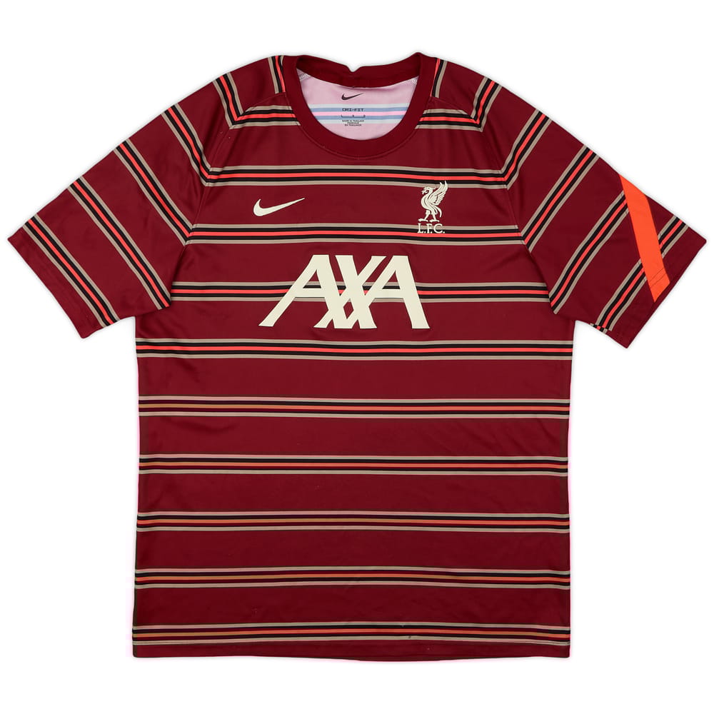 2021-22 Liverpool Nike Training Shirt - 7/10 - (L)