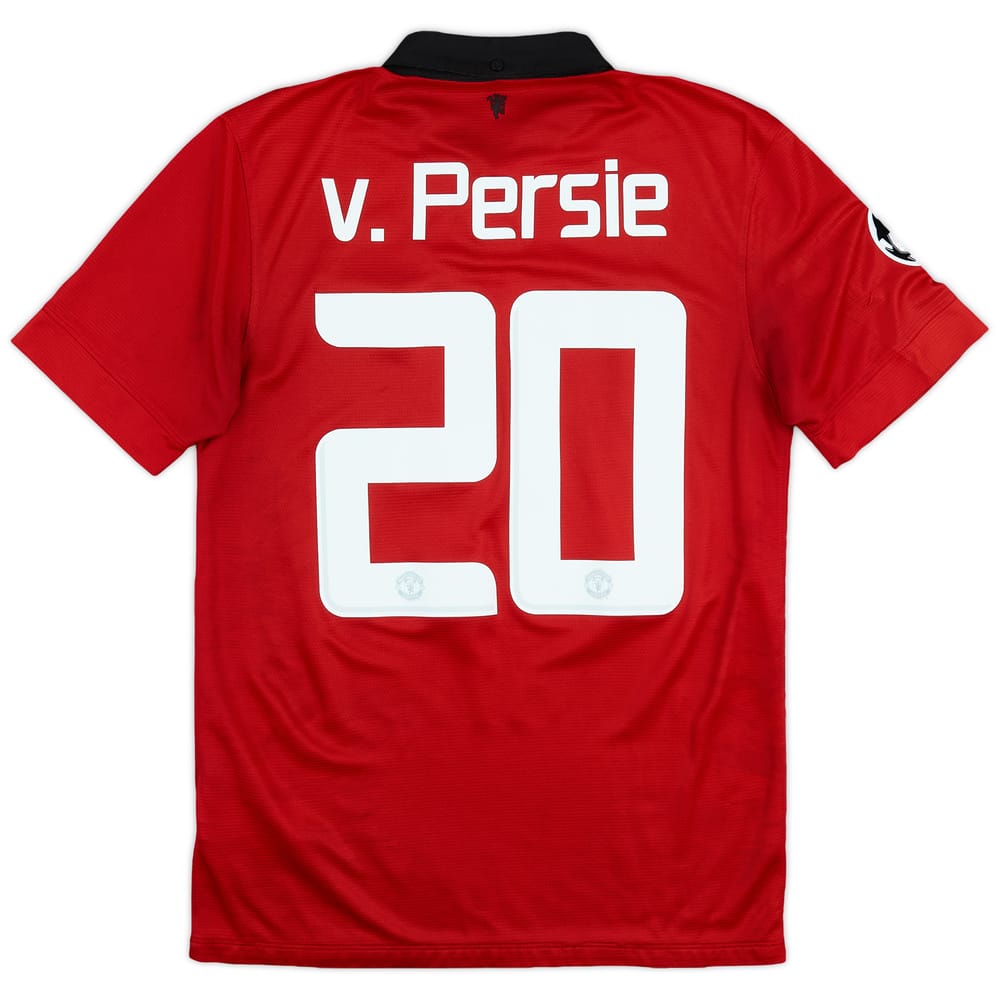 2013-14 Manchester United Home Shirt v.Persie #20 - 5/10 - (S)