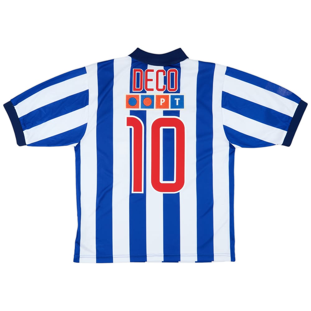 2002-03 Porto Home Shirt Deco #10 - 6/10 - (M)