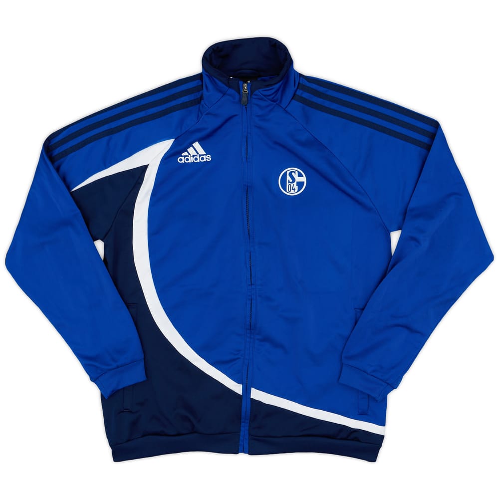 2006-07 Schalke adidas Track Jacket - 8/10 - (XL.Boys)