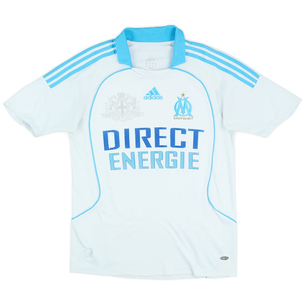 2008-09 Olympique Marseille Home Shirt - 4/10 - (L.Boys)