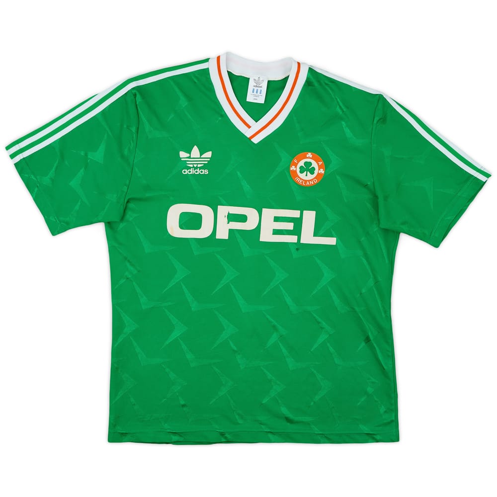 1990-92 Ireland Home Shirt - 6/10 - (L)