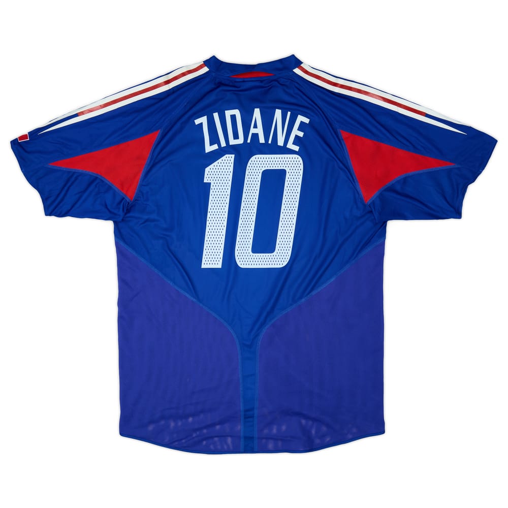 2004-06 France Home Shirt Zidane #10 (XL)
