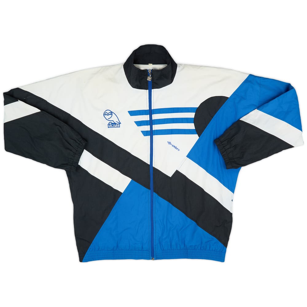1991-93 Sheffield Wednesday Umbro Track Jacket - 8/10 - (L)