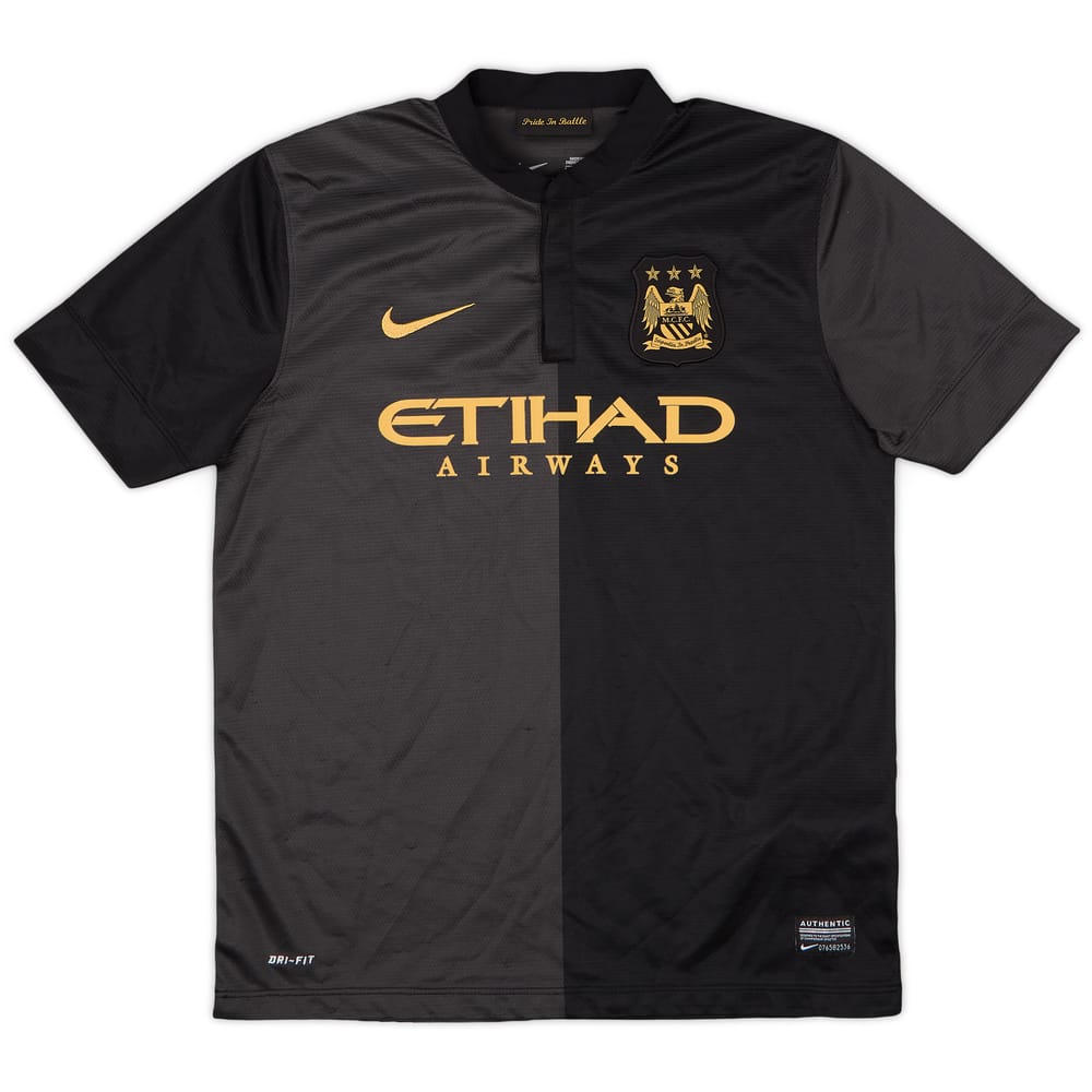 2013-14 Manchester City Away Shirt - 8/10 - (L.Boys)