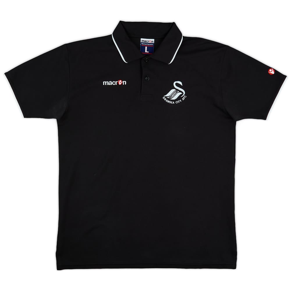 2006-07 Swansea City Macron Polo Shirt - 8/10 - (L)