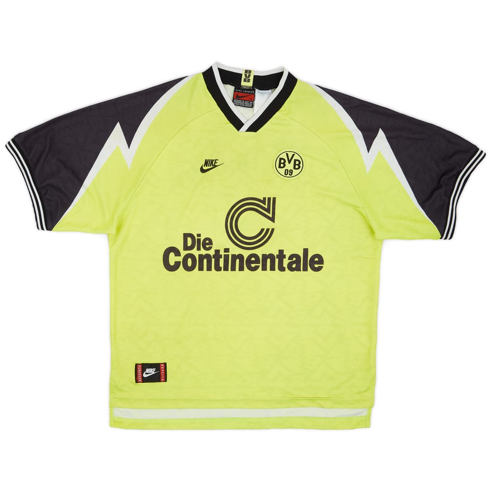 1995-96 Borussia Dortmund Home Shirt - 6/10 - (XXL)