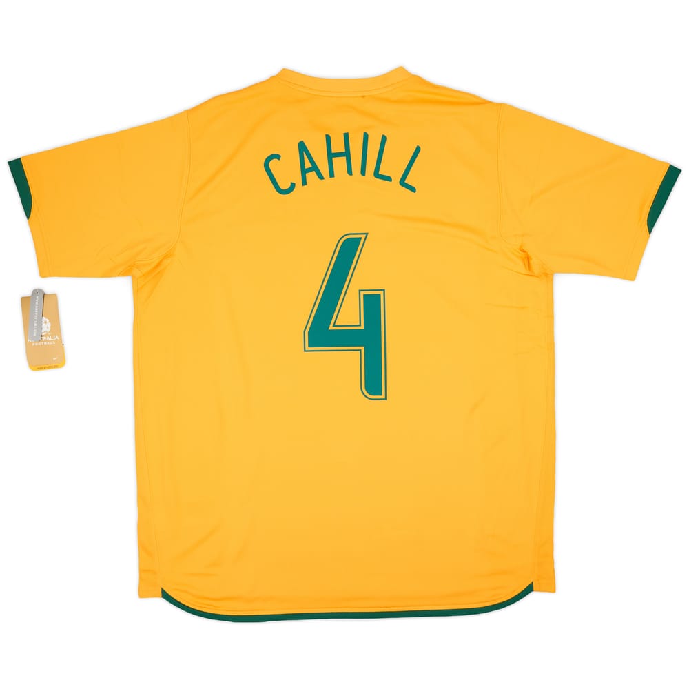 2006-08 Australia Home Shirt Cahill #4 (XL)