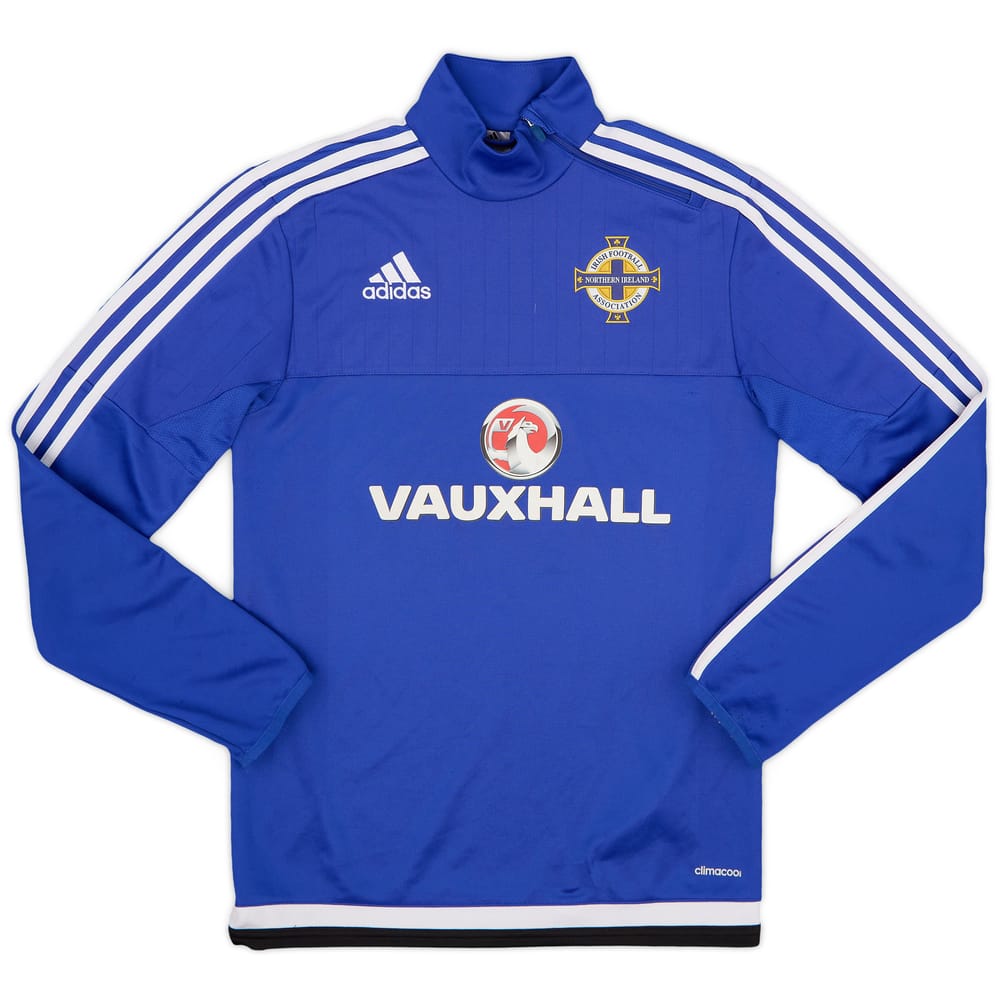 2016-17 Northern Ireland adidas 1/4 Zip Training Top - 8/10 - (XS)