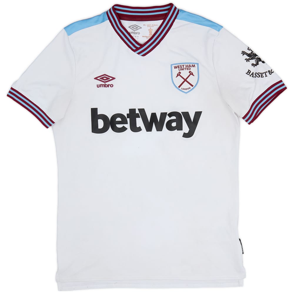 2019-20 West Ham Away Shirt - 7/10 - (M)