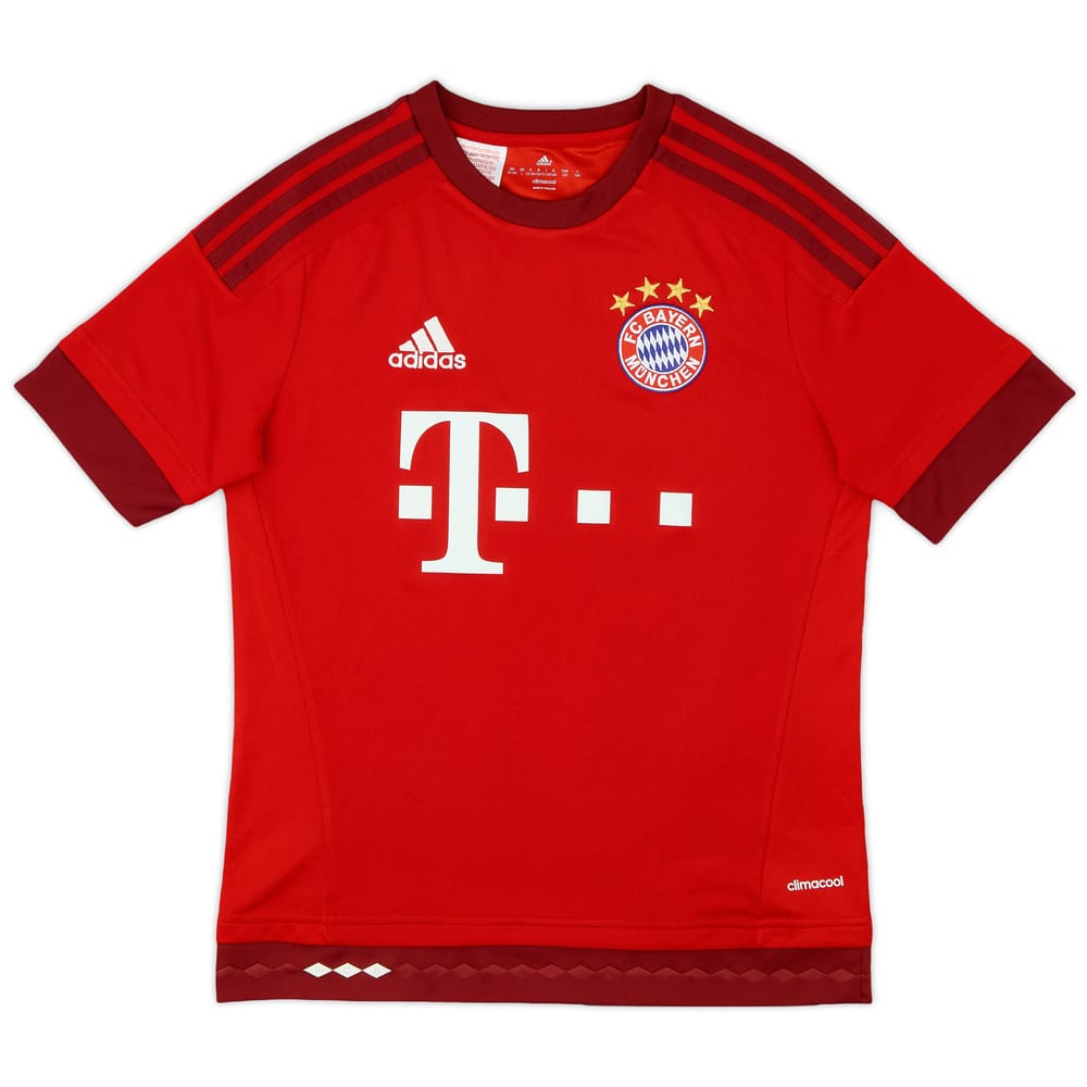 2015-16 Bayern Munich Home Shirt - 8/10 - (L.Boys)
