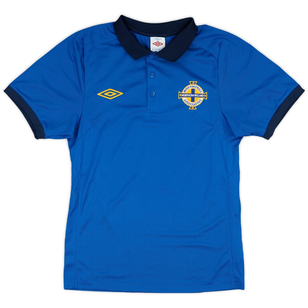 2010-11 Northern Ireland Umbro Polo Shirt - 9/10 - (S)