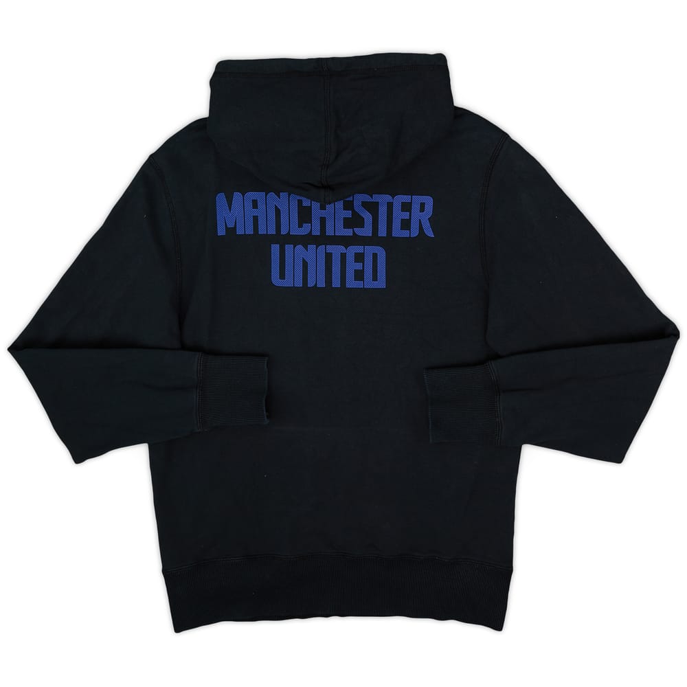 2012-13 Manchester United Nike Hooded Sweat Top - 8/10 - (S)