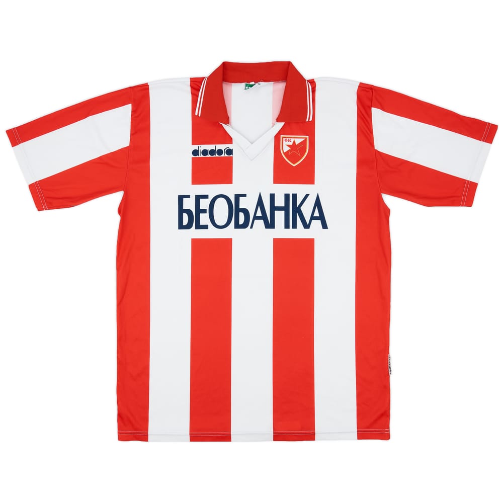 1994-95 Red Star Belgrade Home Shirt - 8/10 - (XL)