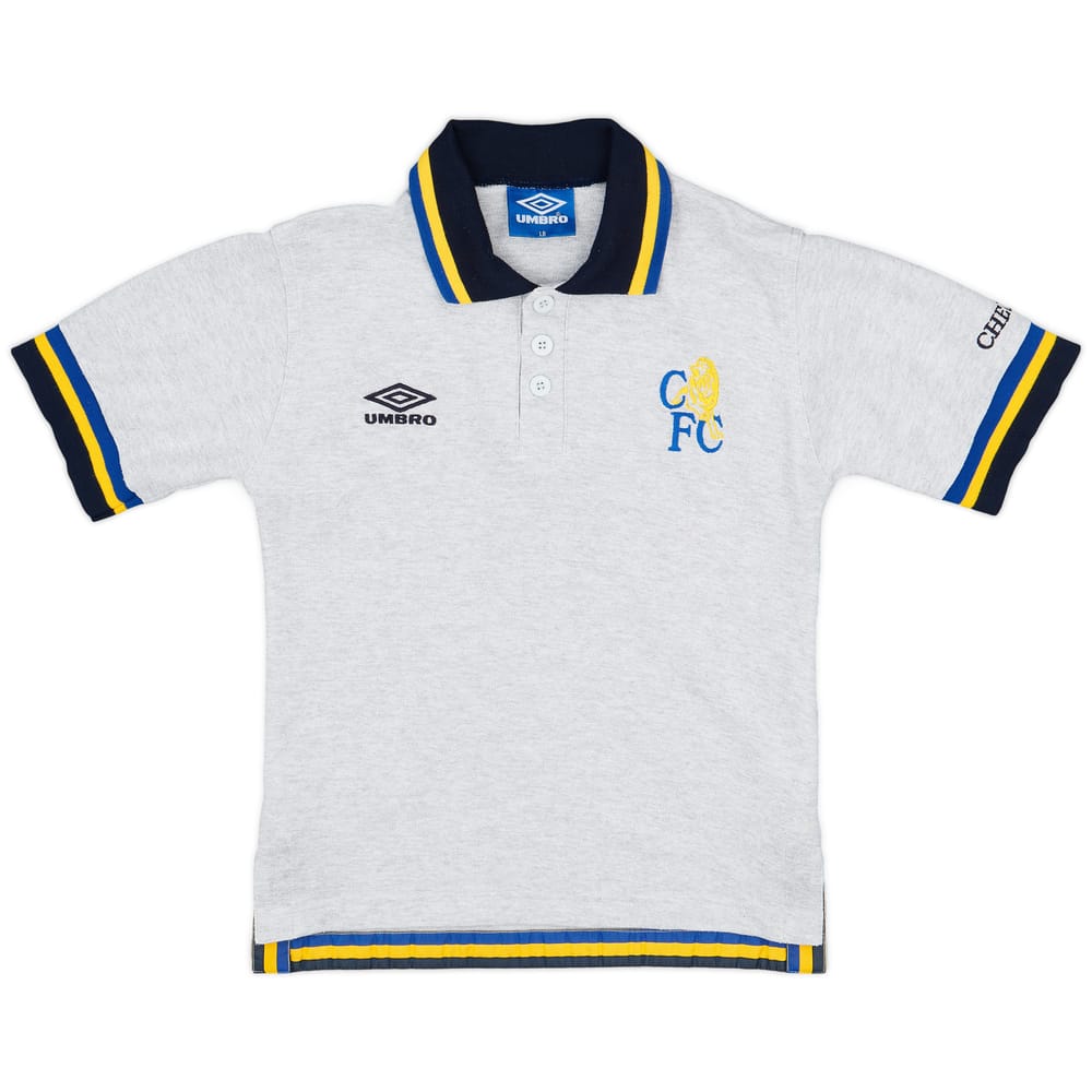 1998-99 Chelsea Umbro Polo Shirt - 8/10 - (L.Boys)