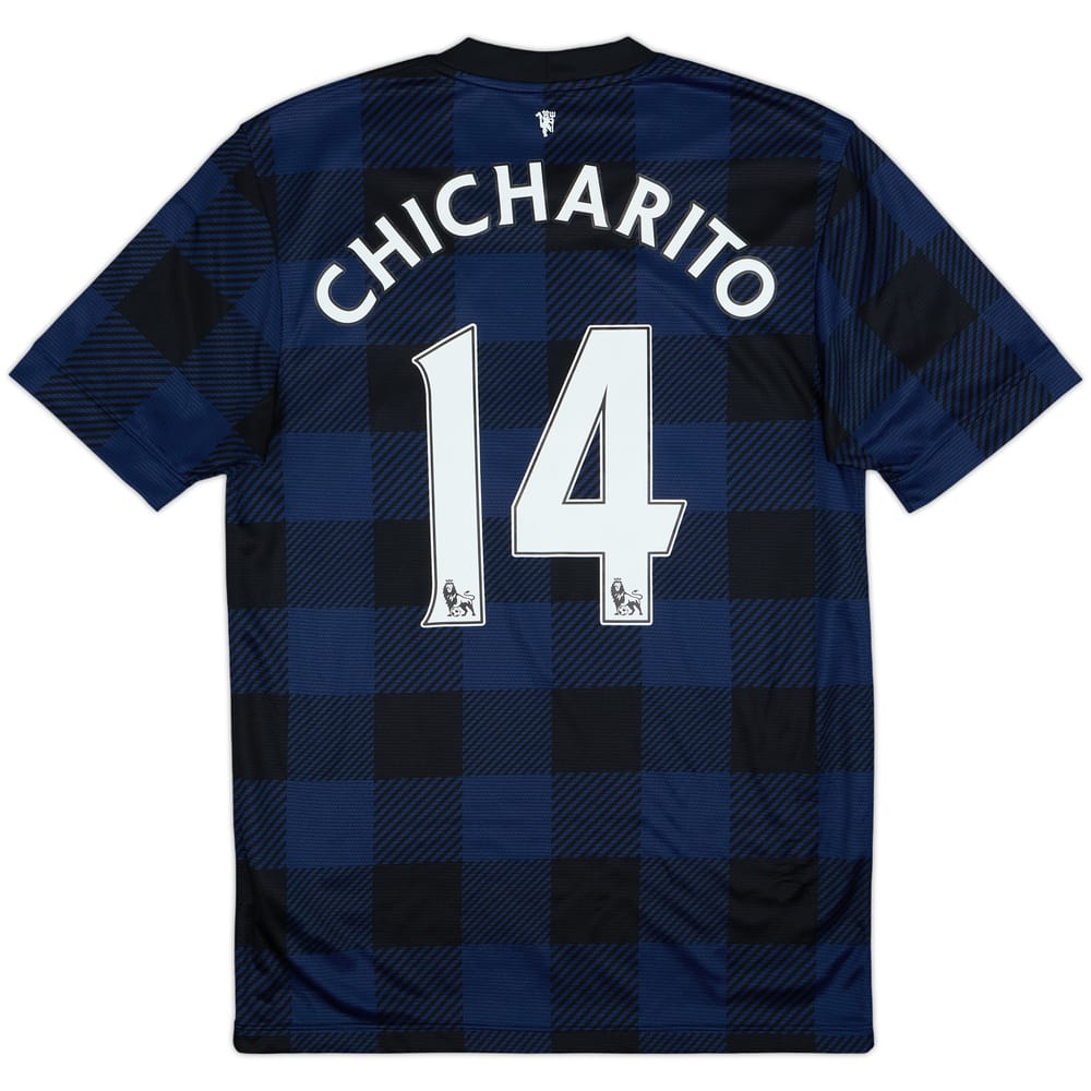 2013-14 Manchester United Away Shirt Chicharito #14 - 10/10 - (S)