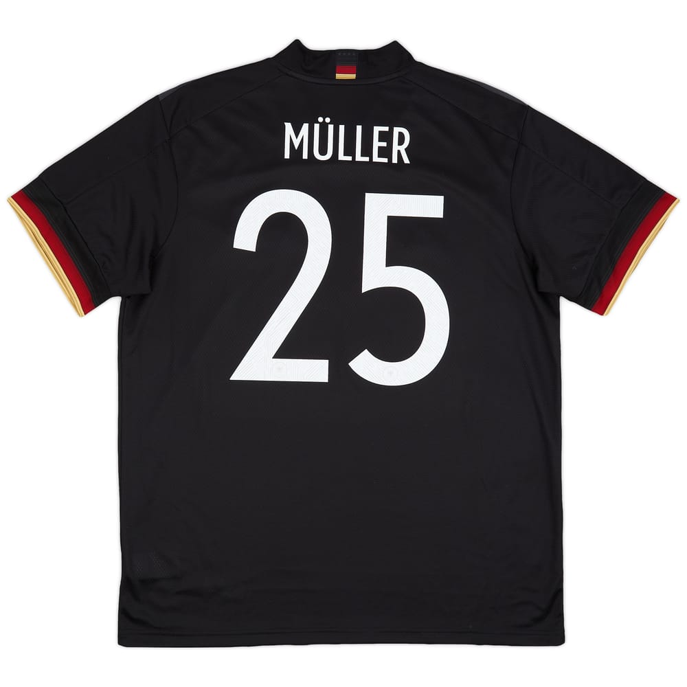 2020-21 Germany Away Shirt Muller #25
