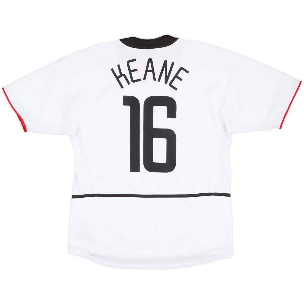 2002-03 Manchester United Away Shirt Keane #16 - 7/10 - (M)