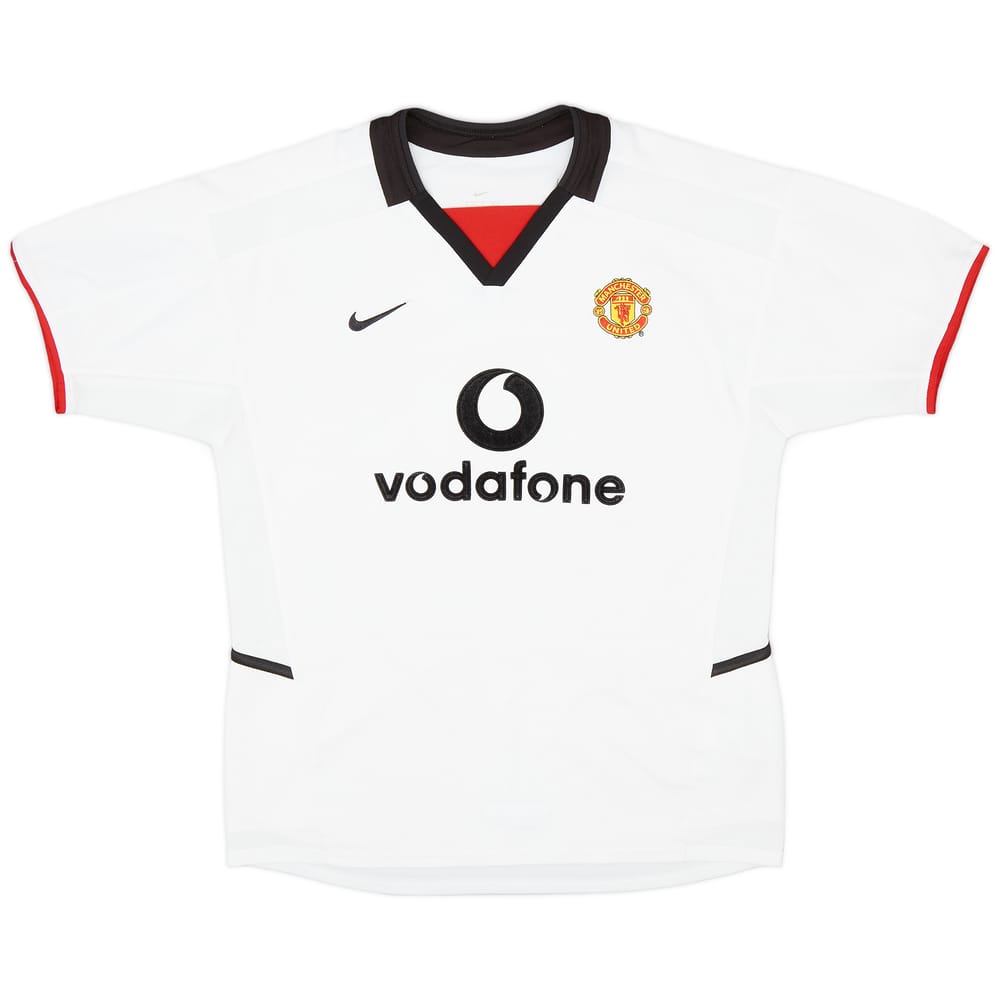 2002-03 Manchester United Away Shirt - 9/10 - (L.Boys)