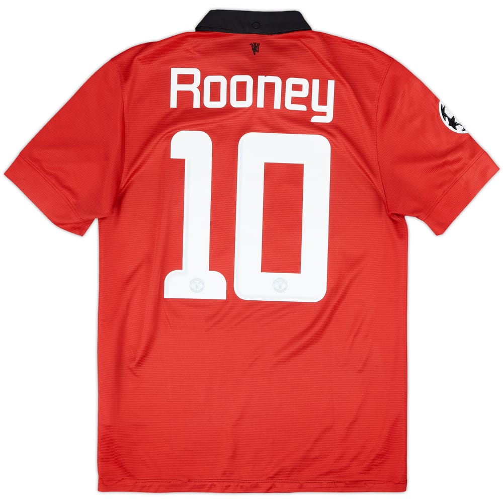 2013-14 Manchester United Home Shirt Rooney #10 - 6/10 - (S)