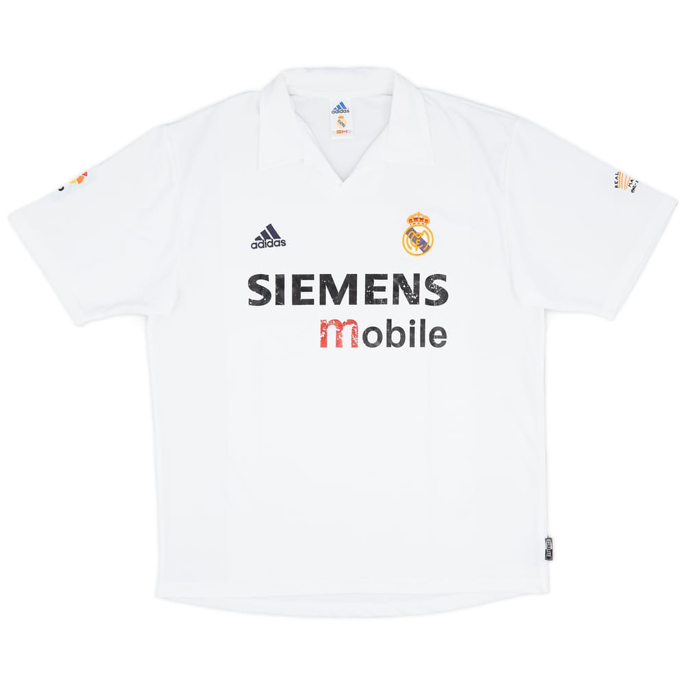 2002-03 Real Madrid Centenary Home Shirt - 5/10 - (L)