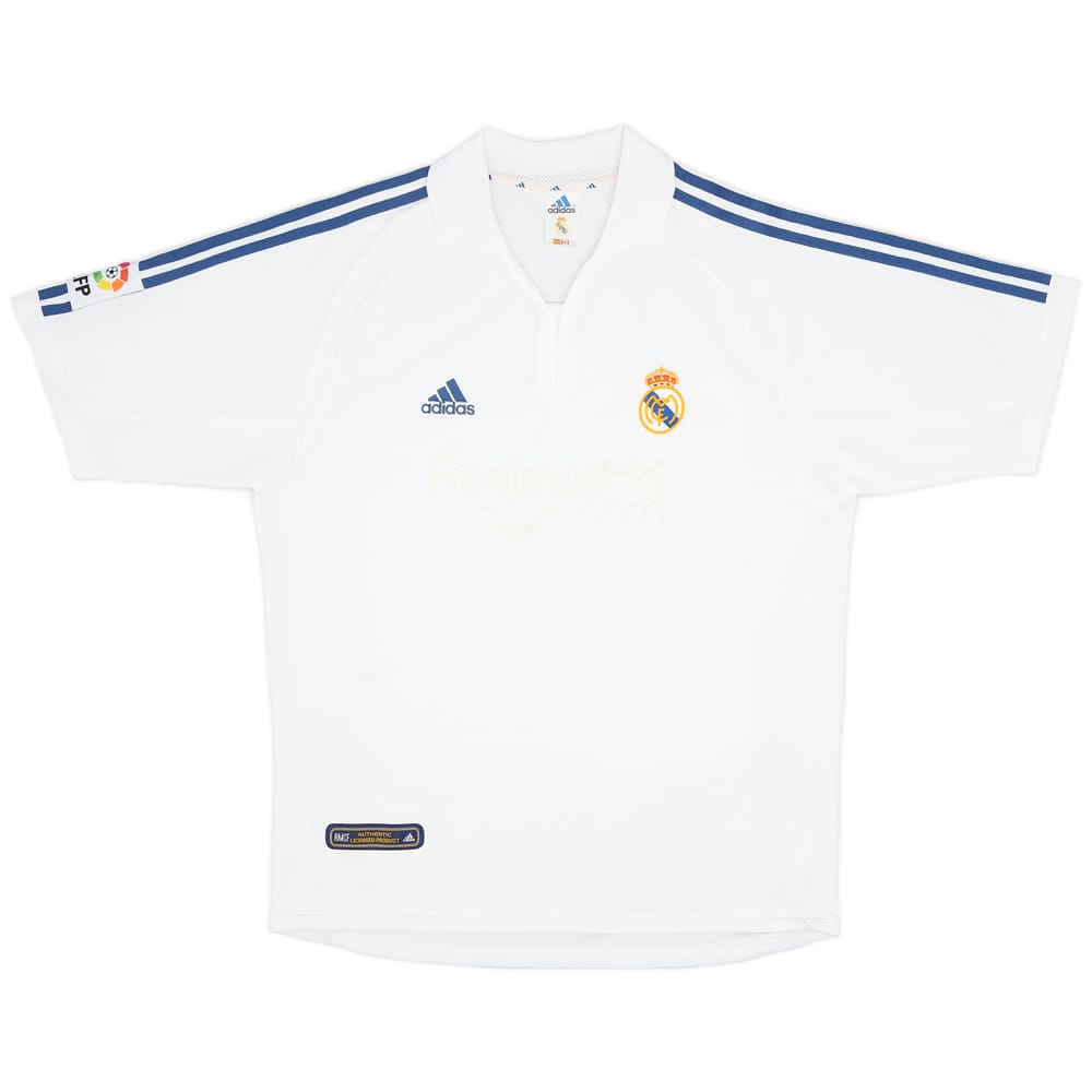 2001 Real Madrid Home Shirt - 4/10 - (L)