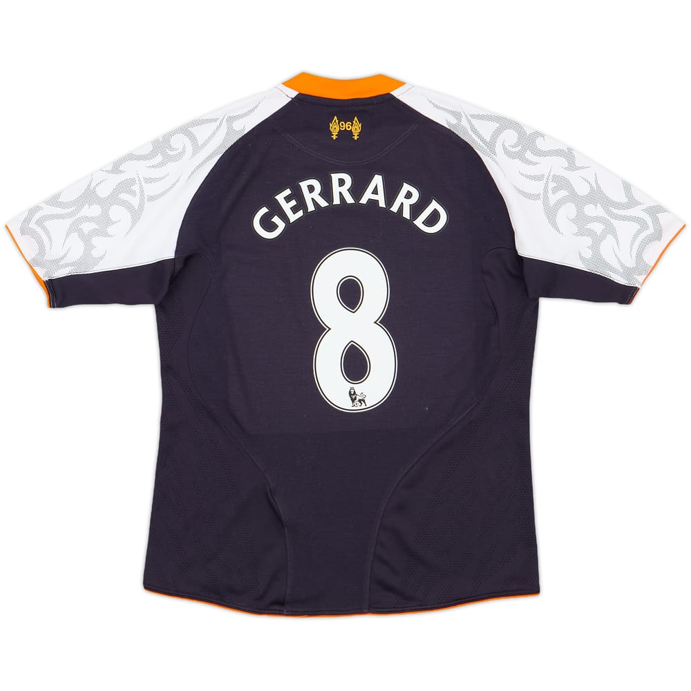 2012-13 Liverpool Third Shirt Gerrard #8 - 8/10 - (S.Boys)