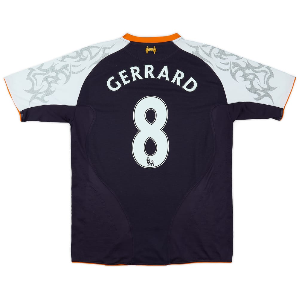2012-13 Liverpool Third Shirt Gerrard #8 - 8/10 - (S)