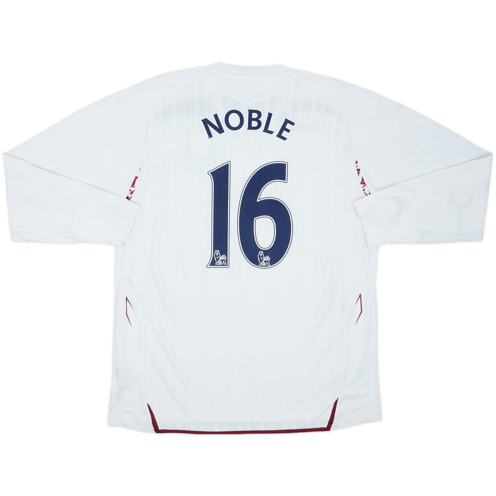 2007-08 West Ham Away L/S Shirt Noble #16 - 6/10 - (XL)