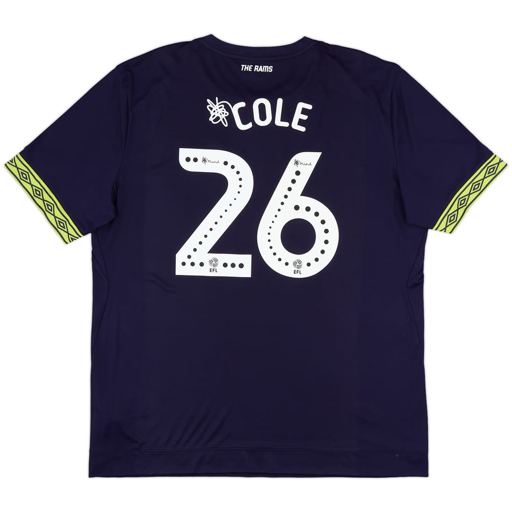 2018-19 Derby County Away Shirt Cole #26 - 9/10 - (XXL)