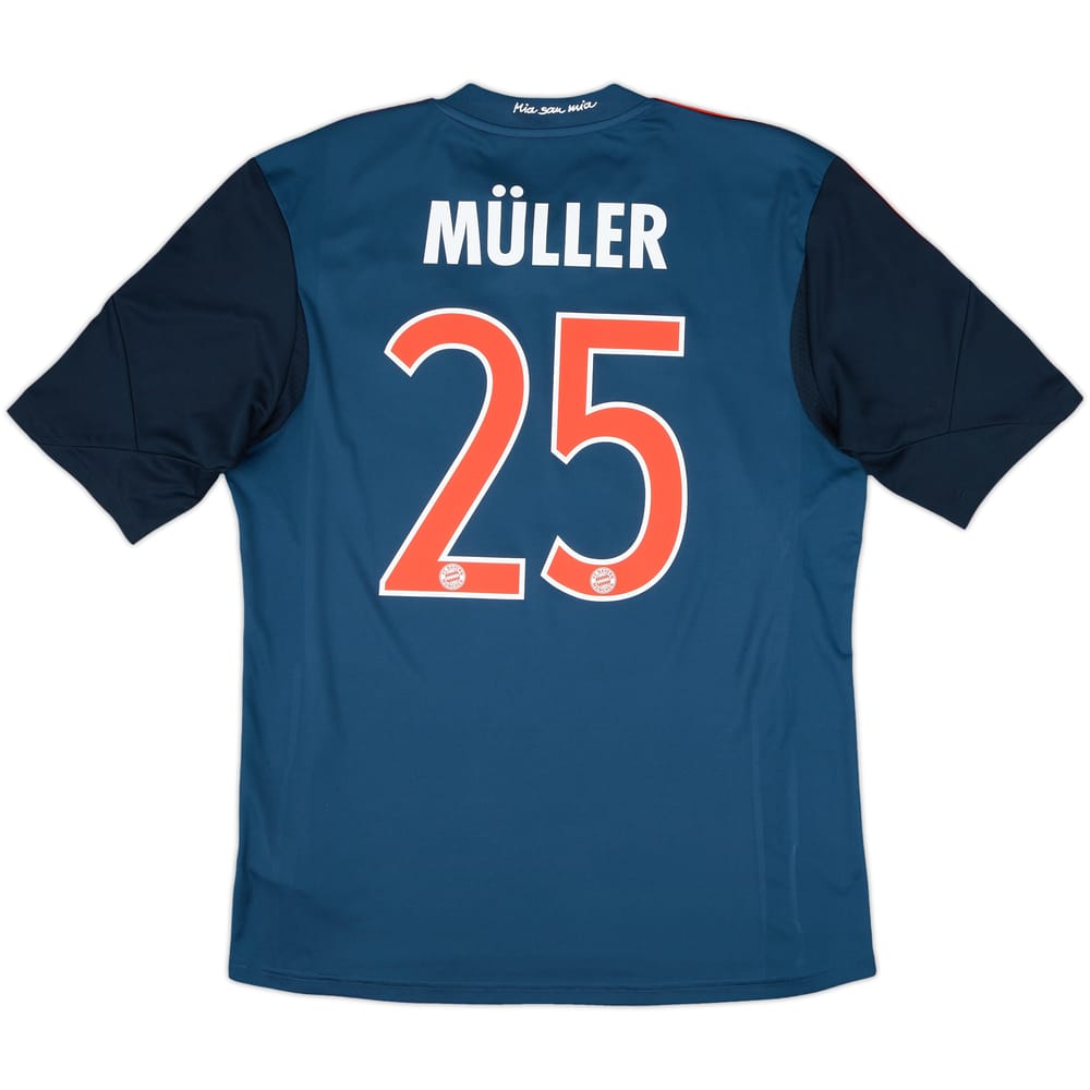 2013-14 Bayern Munich Third Shirt Muller #25 - 9/10 - (M)