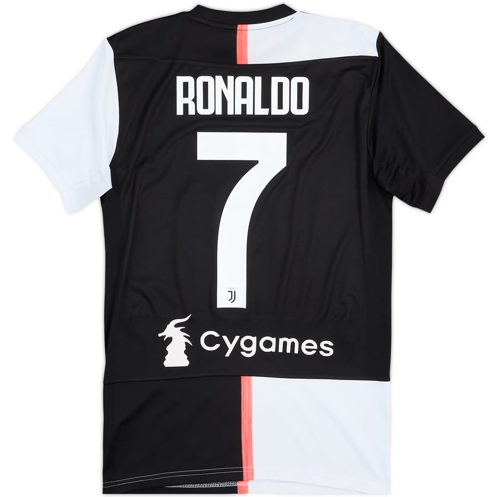 2019-20 Juventus Home Shirt Ronaldo #7 - 5/10 - (XS)