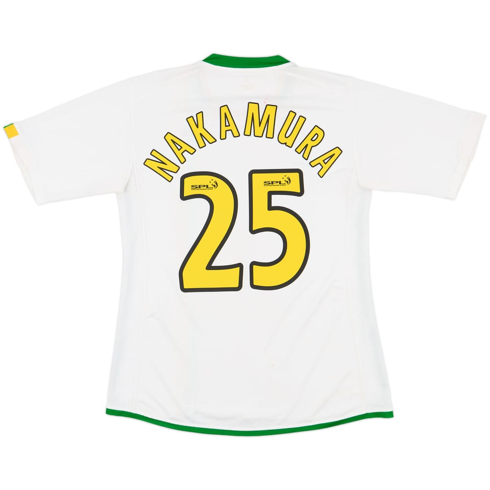 2006-08 Celtic Player Issue European Shirt Nakamura #25 - 6/10 - (M)