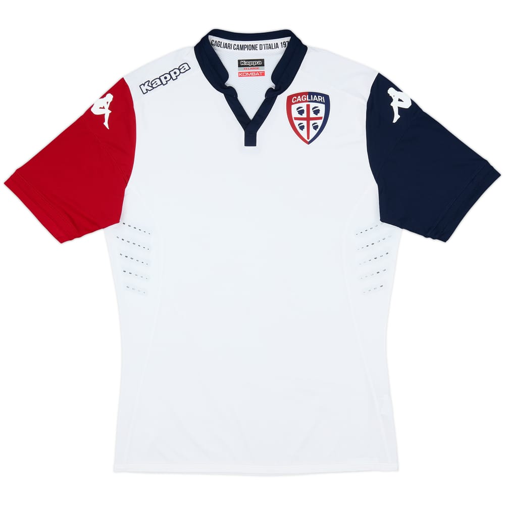 2015-16 Cagliari Authentic Away Shirt - 9/10 - (XXL)