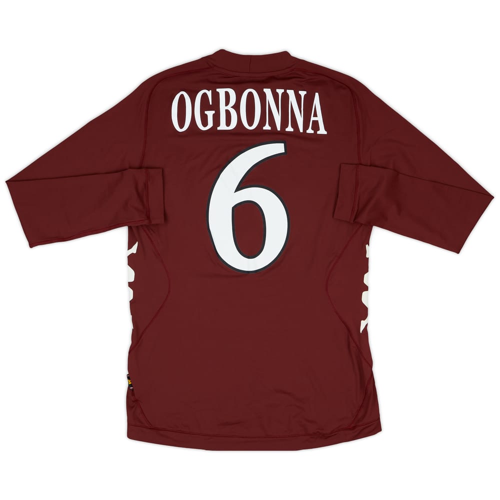 2012-13 Torino Match Issue Home L/S Shirt Ogbonna #6